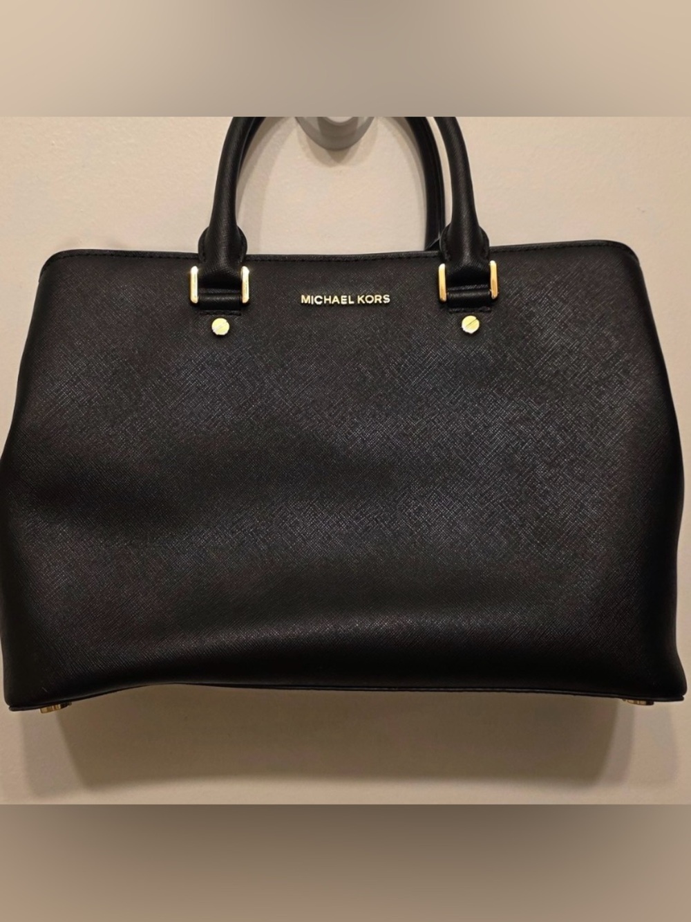 Michael Kors Black Medium Satchel bag with shoulder straps